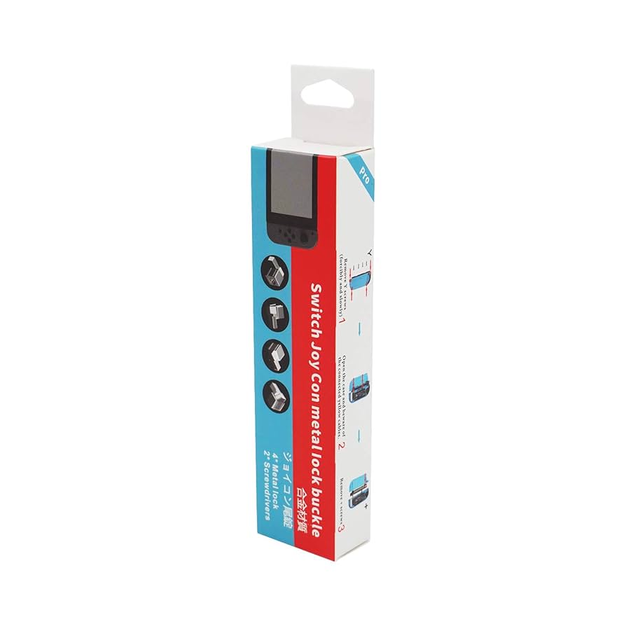 Nintendo Switch - switch ジョイコン　Joy-Con 左右2個セット　高耐久メタルロック Nintendo Switch 任天堂 Joy-Con 左右+グリップ USED品